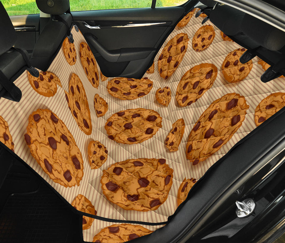 Cookie Pattern Dog Car Seat Covers