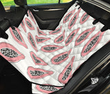 Papaya Pattern Dog Car Seat Covers
