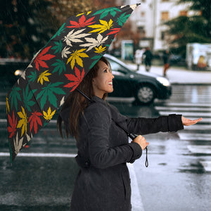 Canabis Marijuana Weed Pattern Print Design 02 Umbrella
