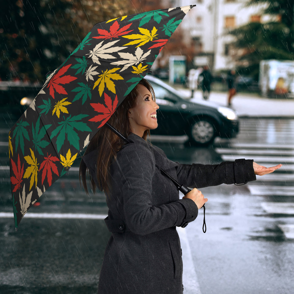 Canabis Marijuana Weed Pattern Print Design 02 Umbrella