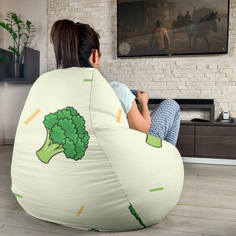Broccoli Pattern Bean Bag Cover