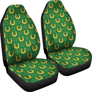 Horseshoes Pattern Print Design 05 Universal Fit Car Seat Covers