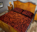 cocoa beans tribal polynesian pattern Quilt Bed Set