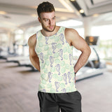 Seahorse shell pattern Men Tank Top