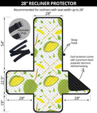 Durian pattern background Recliner Cover Protector