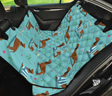 Dachshund Decorative Background Dog Car Seat Covers