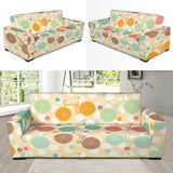 Bicycle Pattern Print Design 01 Sofa Slipcover
