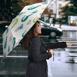 Watercolor Crocodile Pattern Umbrella