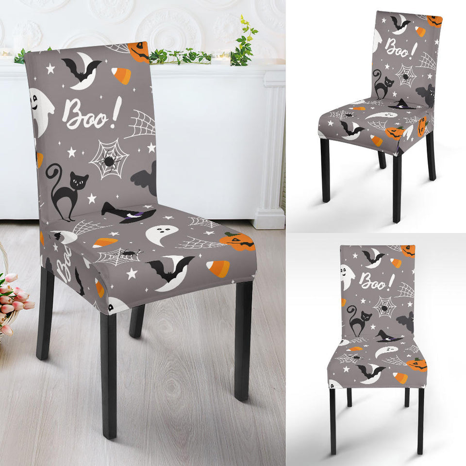 Halloween Design Pattern Dining Chair Slipcover