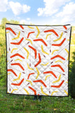 Waterclor Boomerang Australian Aboriginal Ornament Premium Quilt