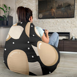 Champignon Mushroom Pattern Bean Bag Cover