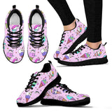Cute Ice Cream Cone Animal Pattern Women'S Sneaker Shoes Pillow