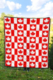 Canada Pattern Print Design 05 Premium Quilt