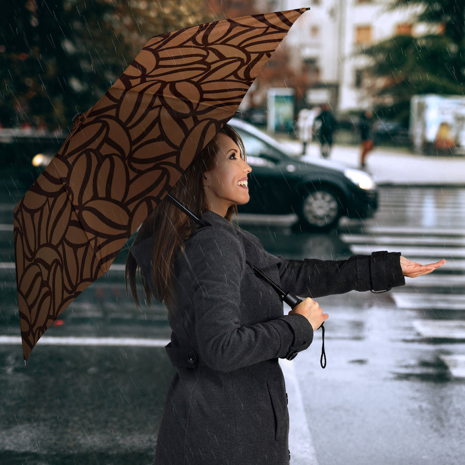 Coffee Bean Pattern Umbrella