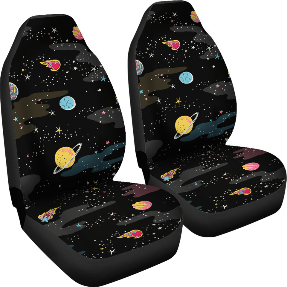 Space Pattern  Universal Fit Car Seat Covers