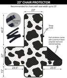 Cow skin pattern Chair Cover Protector