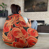 Fire Flame Pattern Bean Bag Cover