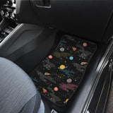 Space Pattern Front Car Mats