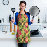 Cool Geometric Lime Pattern Adjustable Apron