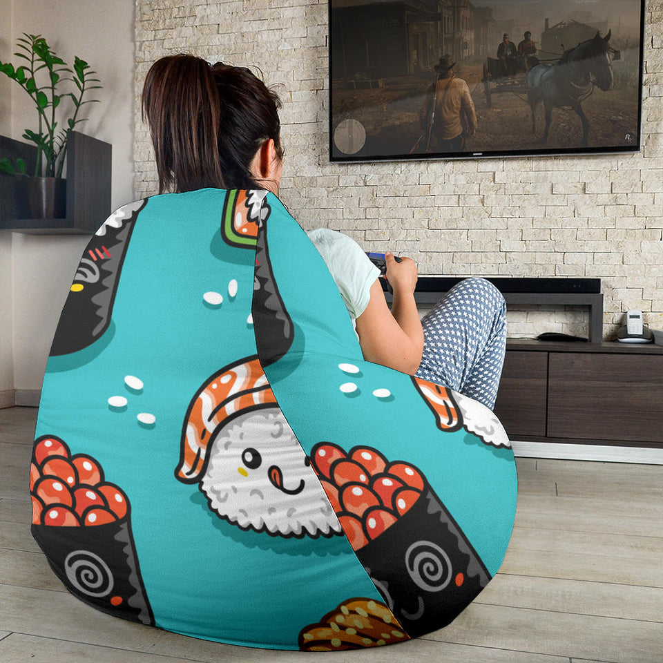 Cute Sushi Pattern Bean Bag Cover