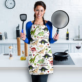 Cute Dinosaurs Pattern Adjustable Apron