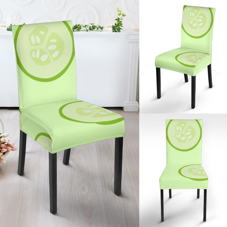 Cucumber Pattern Dining Chair Slipcover