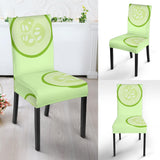 Cucumber Pattern Dining Chair Slipcover