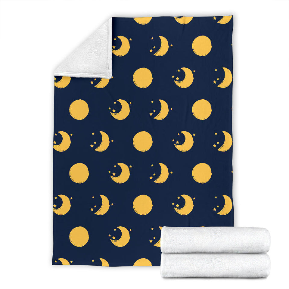 Moon Star Pattern Premium Blanket