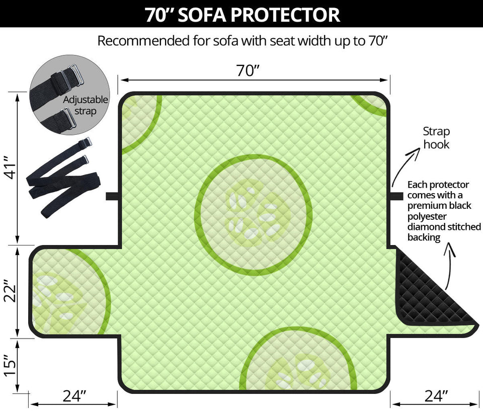 Cucumber pattern Sofa Cover Protector