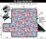 3D sakura cherry blossom pattern Sofa Cover Protector