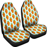 Carrot Pattern Print Design 03 Universal Fit Car Seat Covers