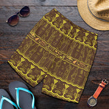 Egypt Hieroglyphics Pattern Print Design 03 Men Shorts
