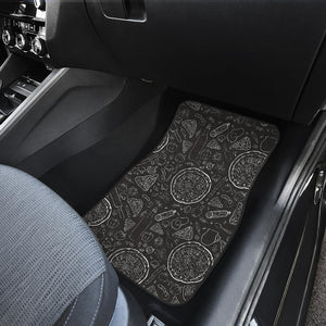 Pizza Pattern  Front Car Mats