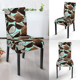 Coconut Pattern Print Design 03 Dining Chair Slipcover