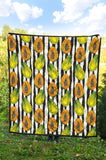 Papaya Design Pattern Premium Quilt