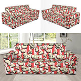 Popcorn Pattern Print Design 05  Sofa Slipcover