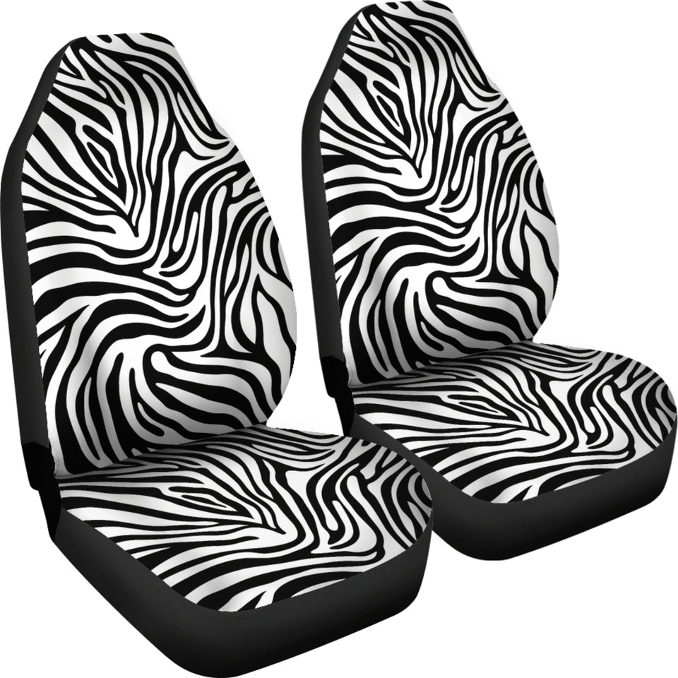 Zebra Skin Pattern  Universal Fit Car Seat Covers