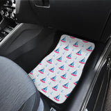 Sailboat Anchor Pattern Front Car Mats