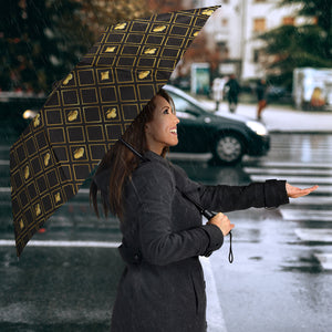 Casino Cards Suits Pattern Print Design 01 Umbrella