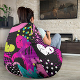 Heart Dot Wave Star Creative Design Pattern Bean Bag Cover