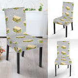 Sandwich Pattern Print Design 05 Dining Chair Slipcover