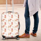 Chihuahua Bone Paw Pattern Luggage Covers