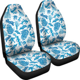 Coral Reef Pattern Print Design 01 Universal Fit Car Seat Covers