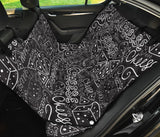 Handwritten Cheese Pattern Dog Car Seat Covers