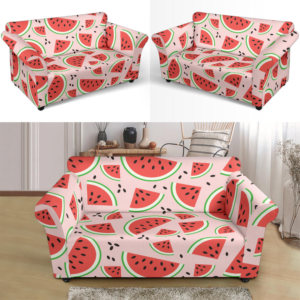 Watermelon Pattern Loveseat Couch Slipcover