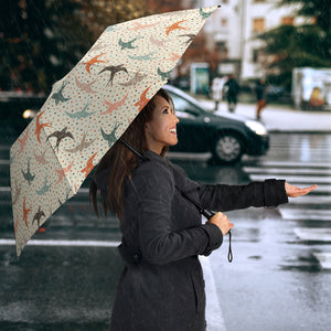 Swallow Pattern Print Design 02 Umbrella