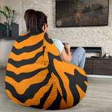 Bengal Tigers Skin Print Pattern Bean Bag Cover