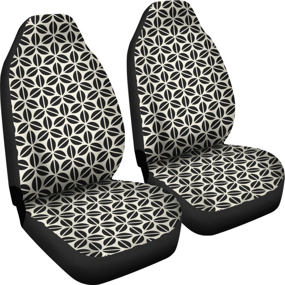 Coffee Bean Abstract Modern Pattern Universal Fit Car Seat Covers