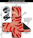 Beautiful Chili peppers pattern Chair Cover Protector