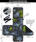 blueberry pattern Chair Cover Protector